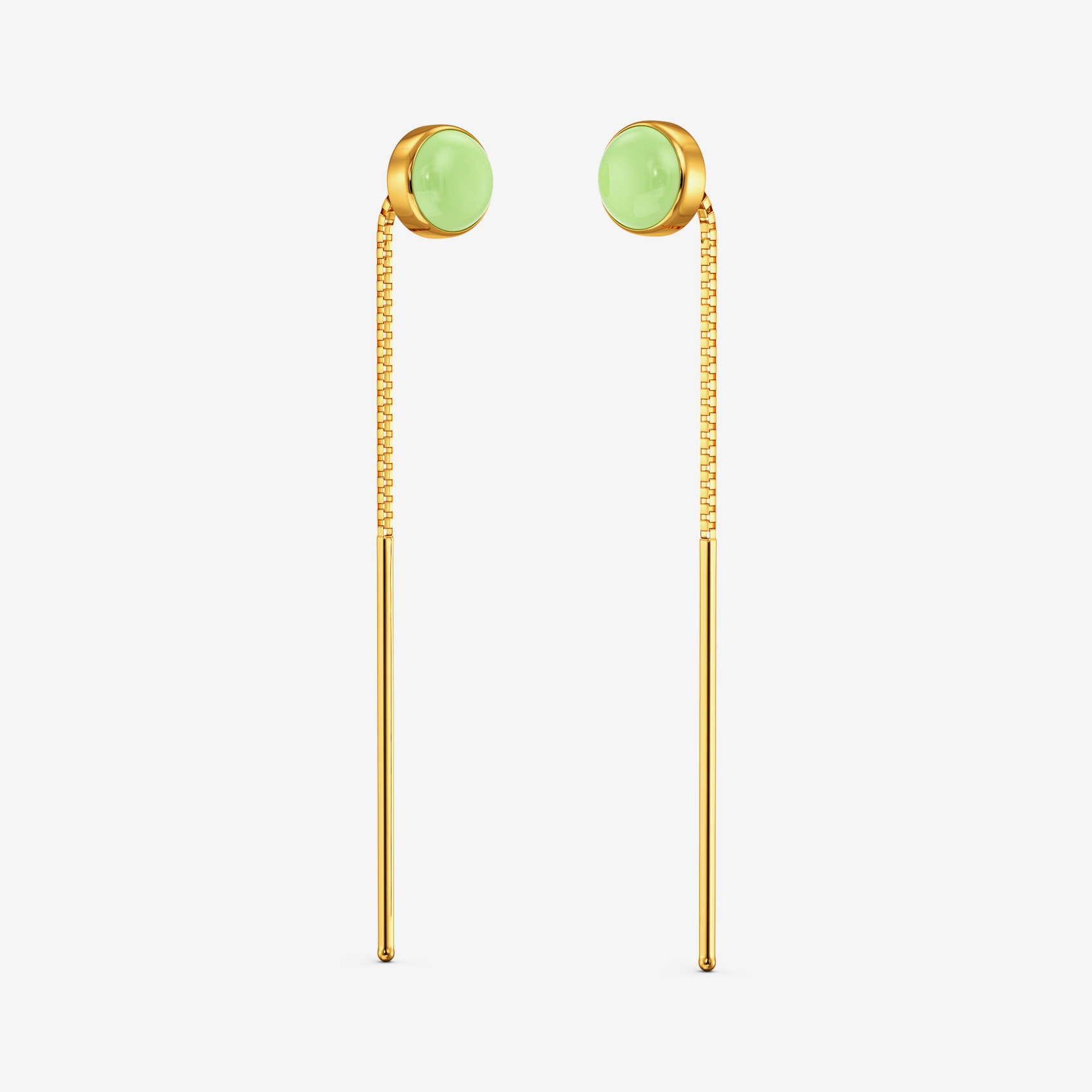 Head turner - Strand Model Gold Women Earrings