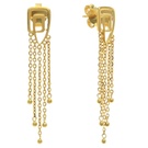 Graceful Allure 22k Gold Earrings