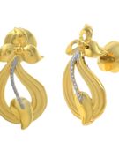 Women dew charm gold earrings