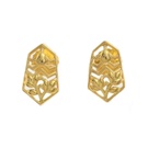 Stud Golden Rustle earrings