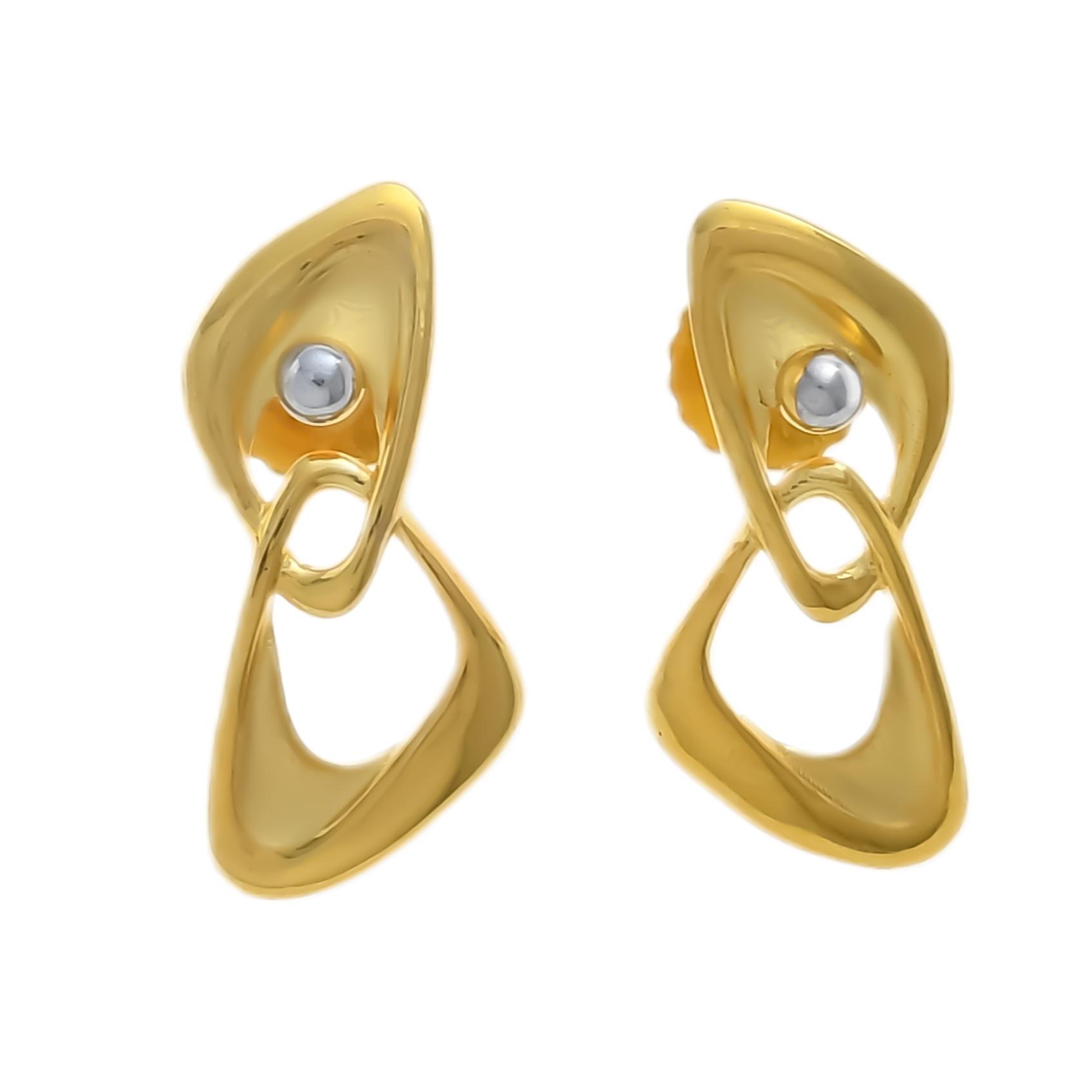 Delicate Marvel Gold Ear Stud