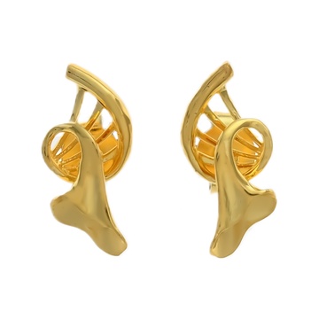 Celebration of Life Gold Ear Studs