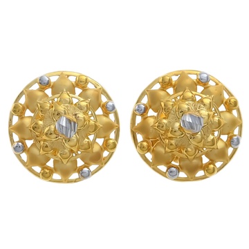 Sunburst Gold Ear Stud