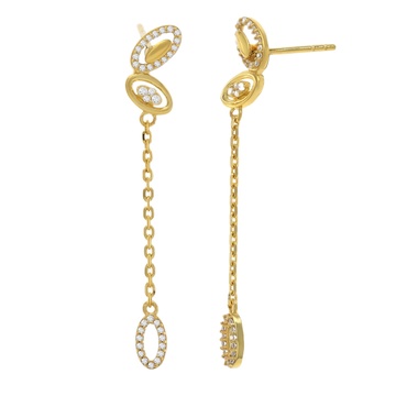 Ascents of Charm Gold Earring
