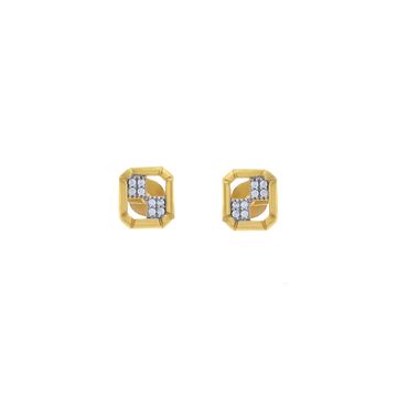 Elegant Beauty Gold Earstud