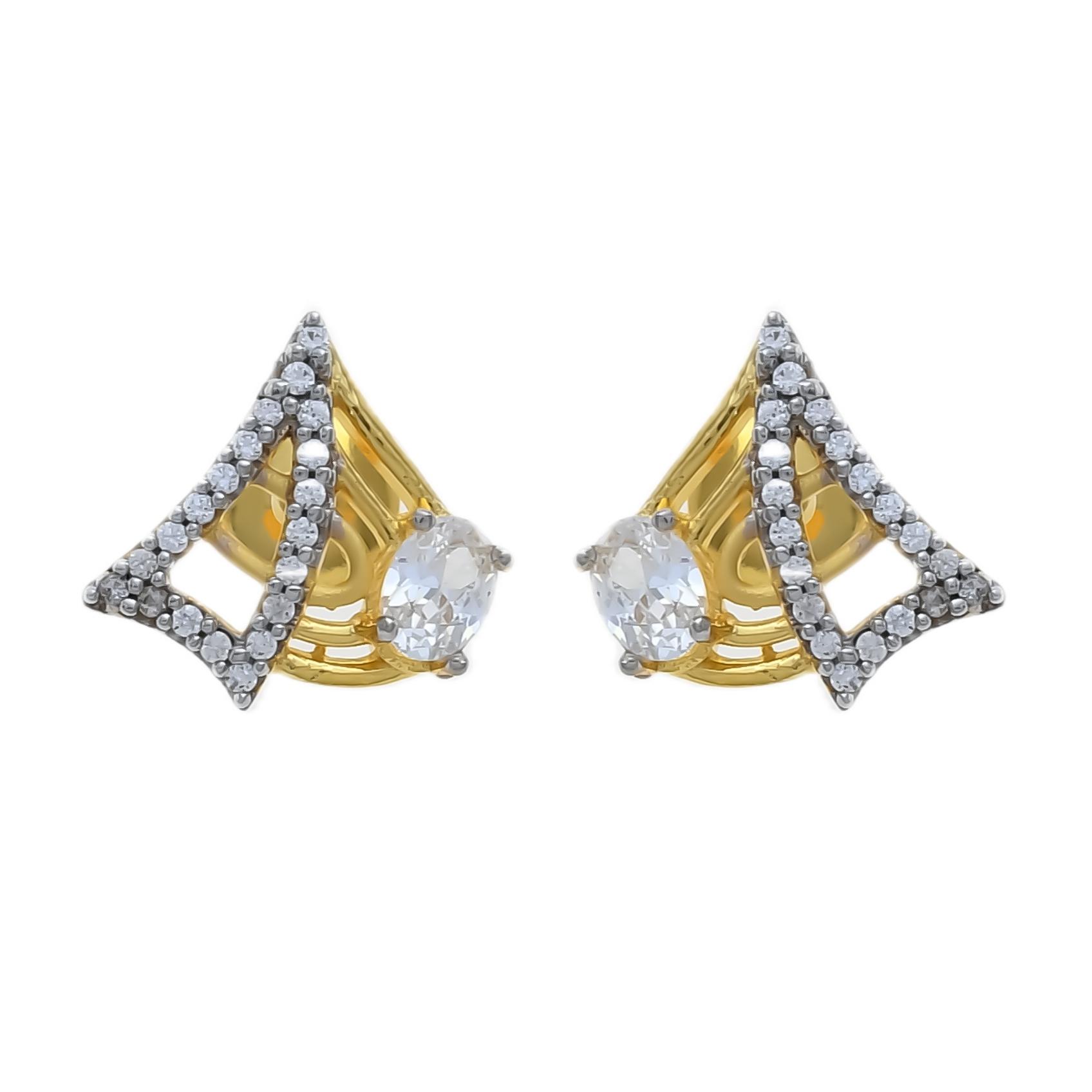 Gleaming Drop Earrings