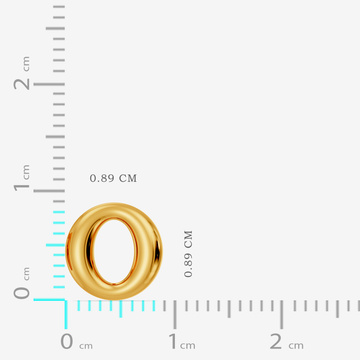 Timeless Oval Gold Studs