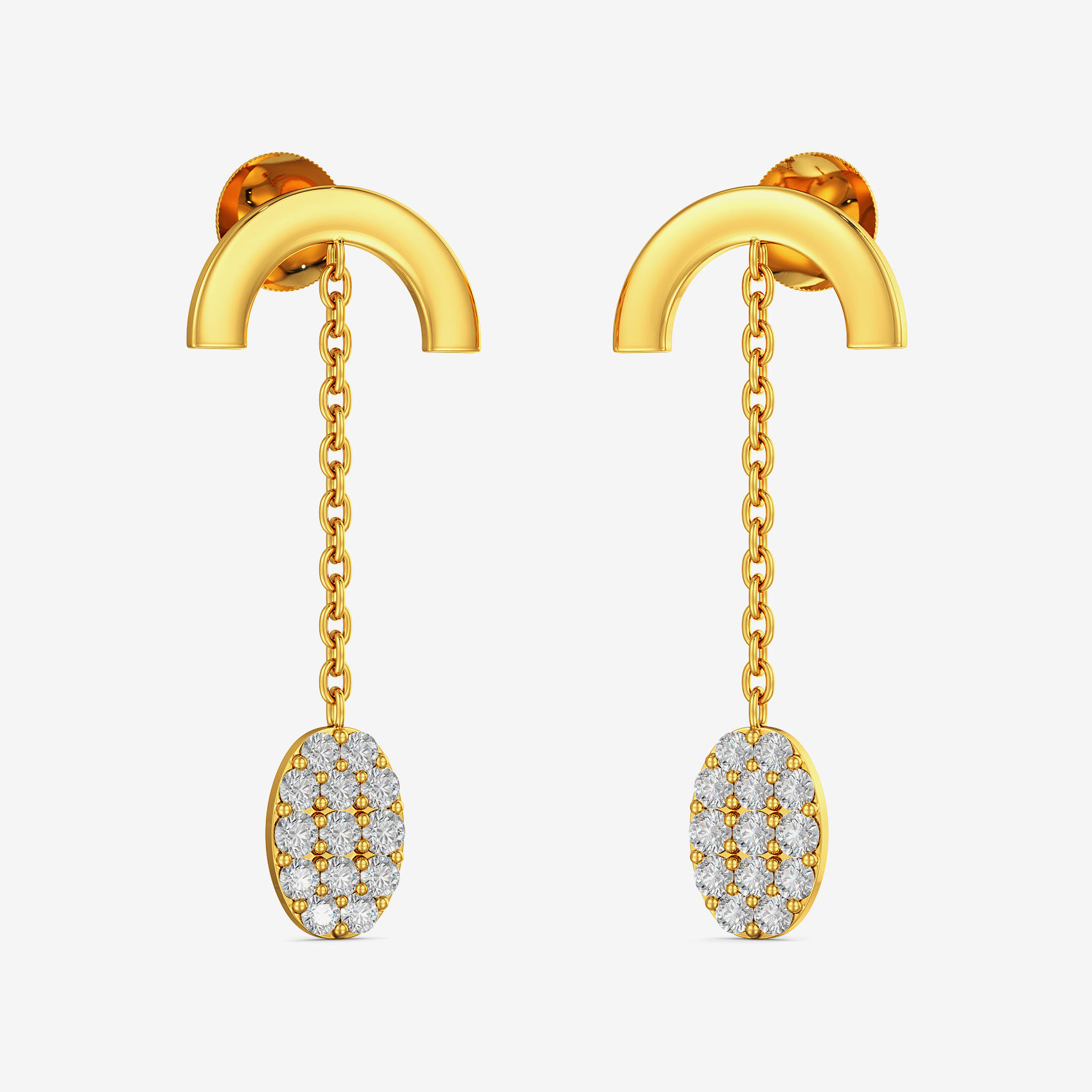 Effulged Gold Women Earring