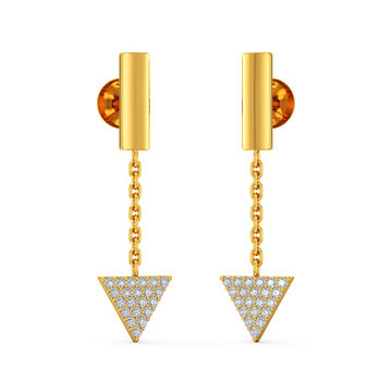 Spangled Gold Women Earring