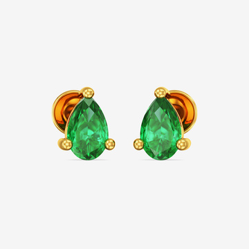 Captivating Gold Women Earring