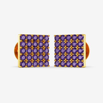 Magnetic Gold Womens Earring