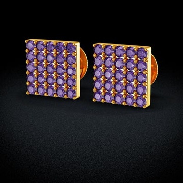 Magnetic Gold Womens Earring