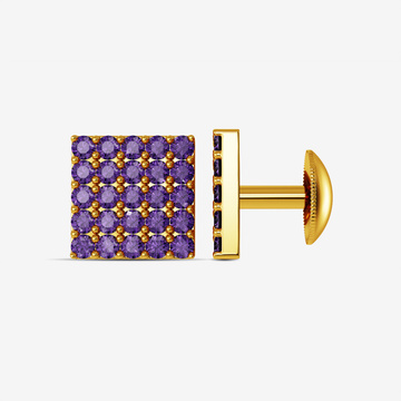 Magnetic Gold Womens Earring