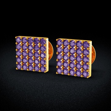 Magnetic Gold Womens Earring
