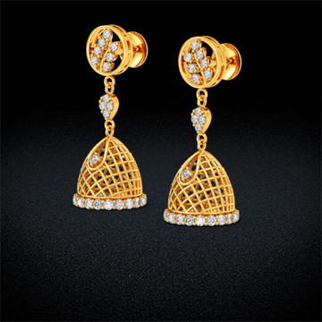 Foliage Gold Women Earring