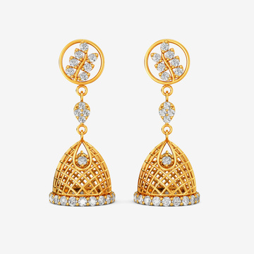 Foliage Gold Women Earring