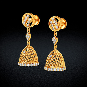 Foliage Gold Women Earring