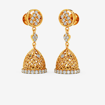 Foliage Gold Women Earring