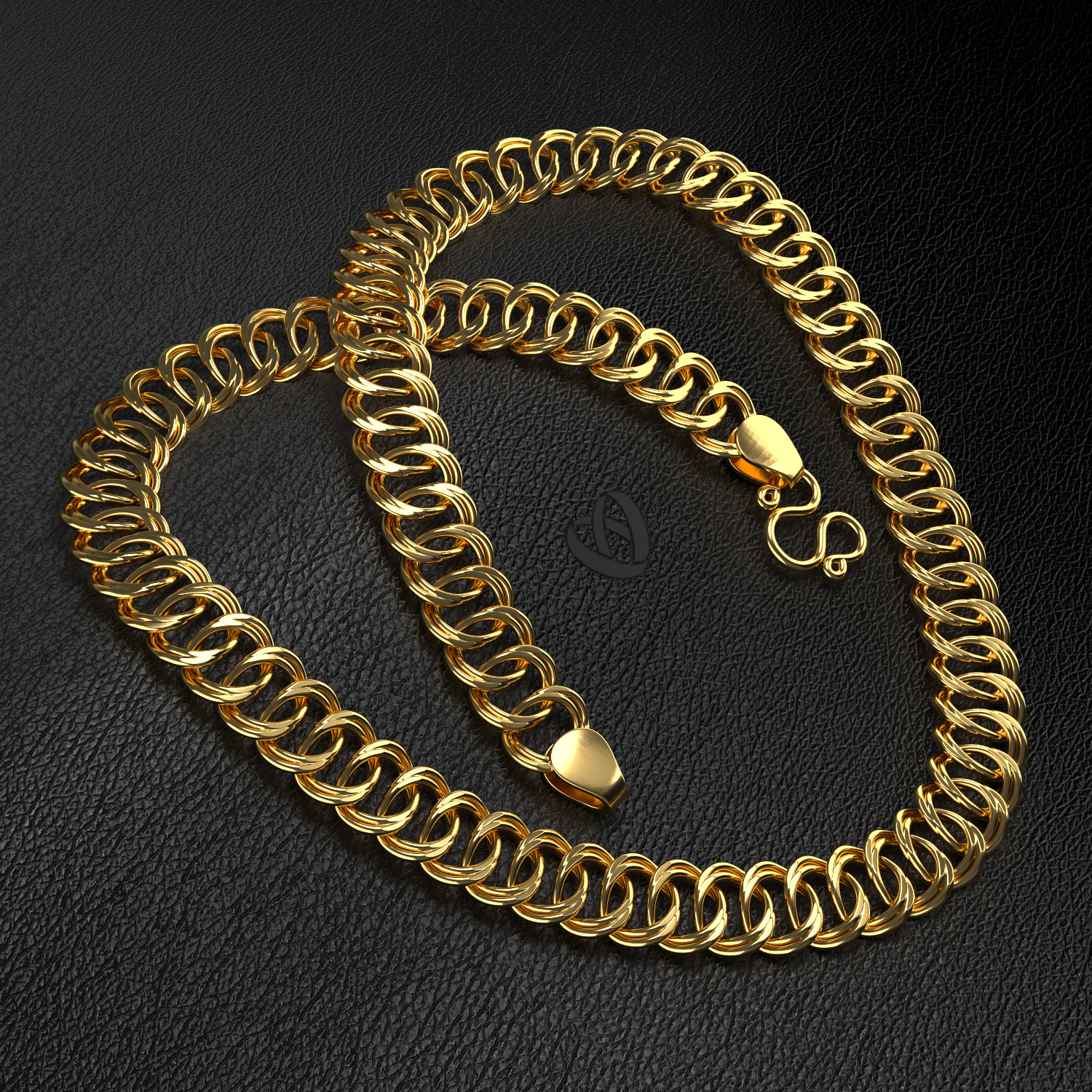 Designer Gold Curb Chain