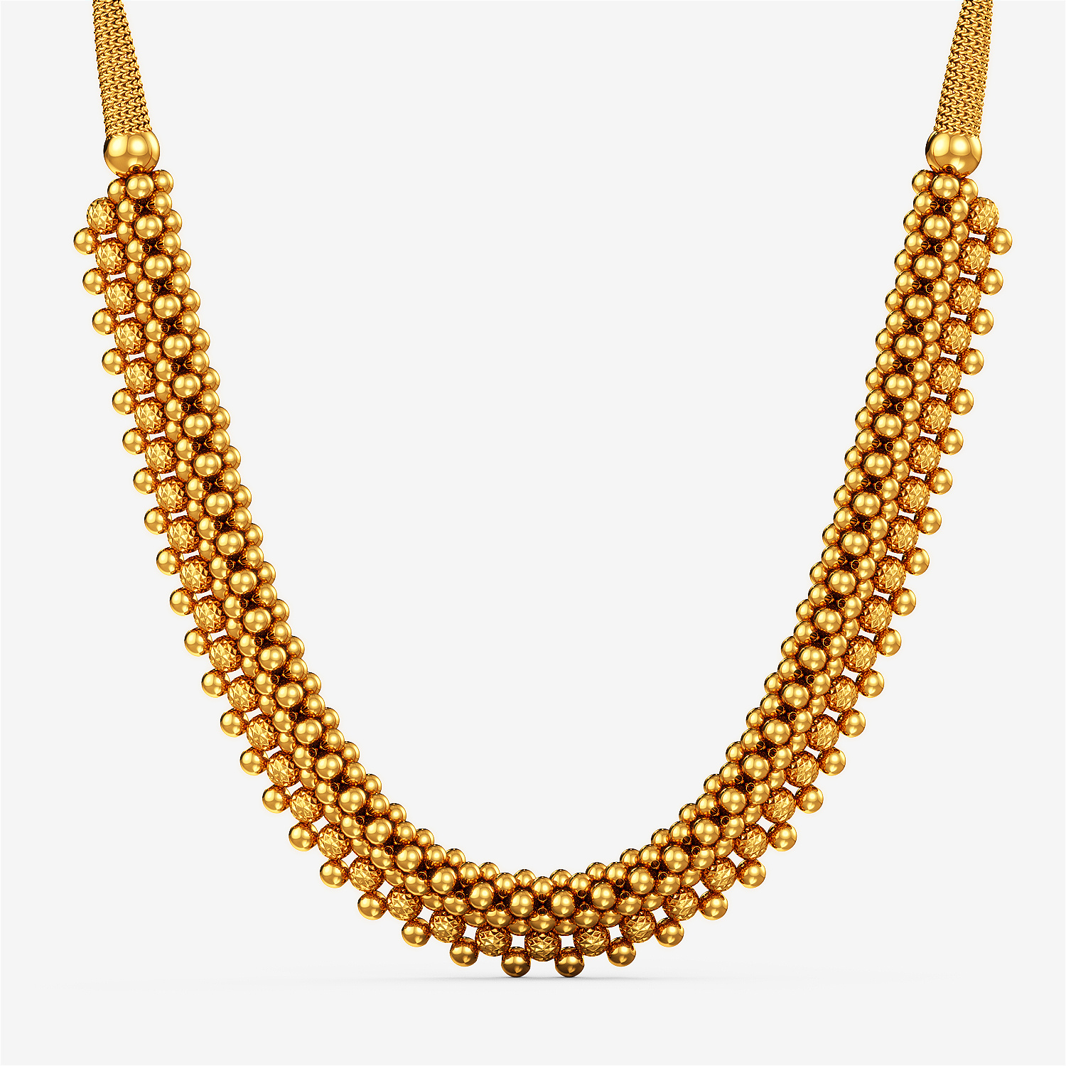 Heritage Spectacle - Traditional Gold Necklace
