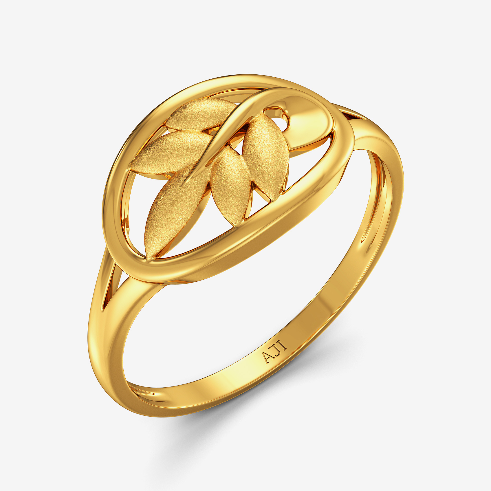 Nature's Touch - Foliage Gold Ring