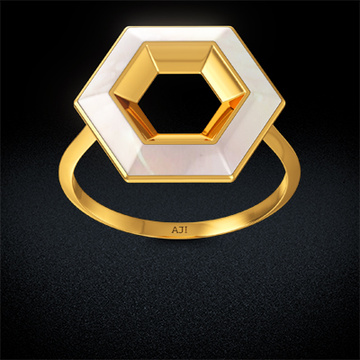 Chic Pearl Gold Ring