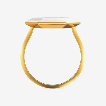 Chic Pearl Gold Ring