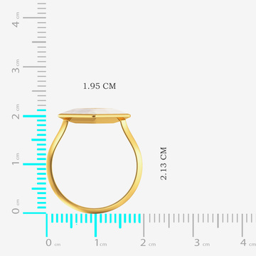 Window to Radiance Gold Ring