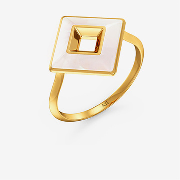 Window to Radiance Gold Ring