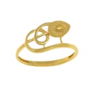 Classic Halo Gold Ring