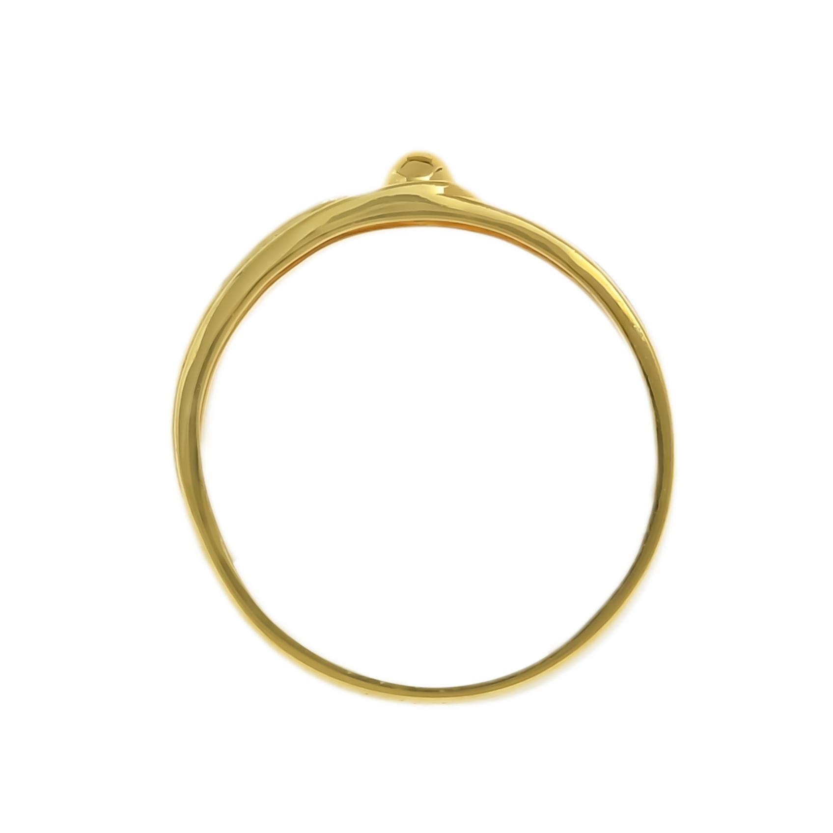 Modern Mesh Gold Ring
