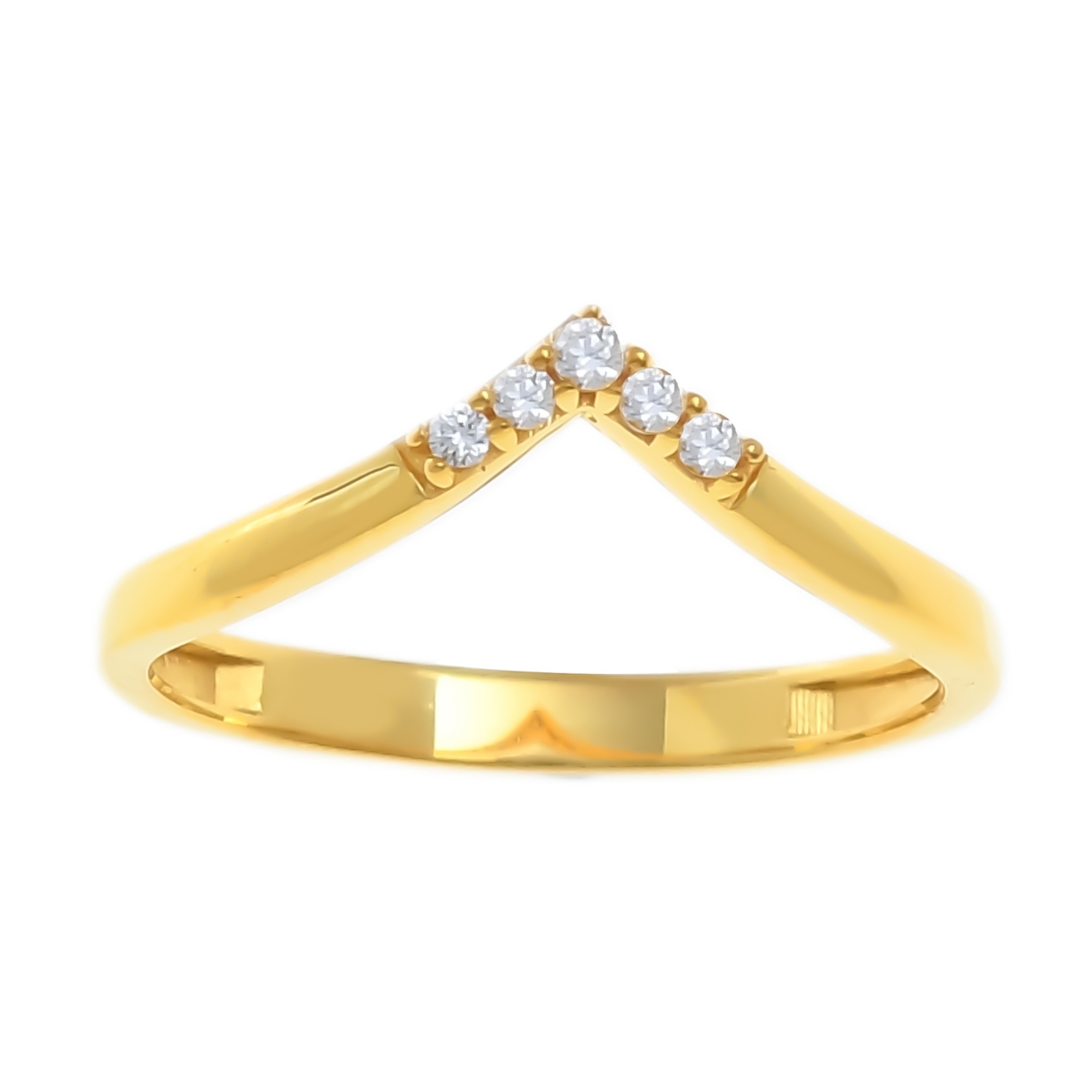 Golden Sparkle Gold Ring