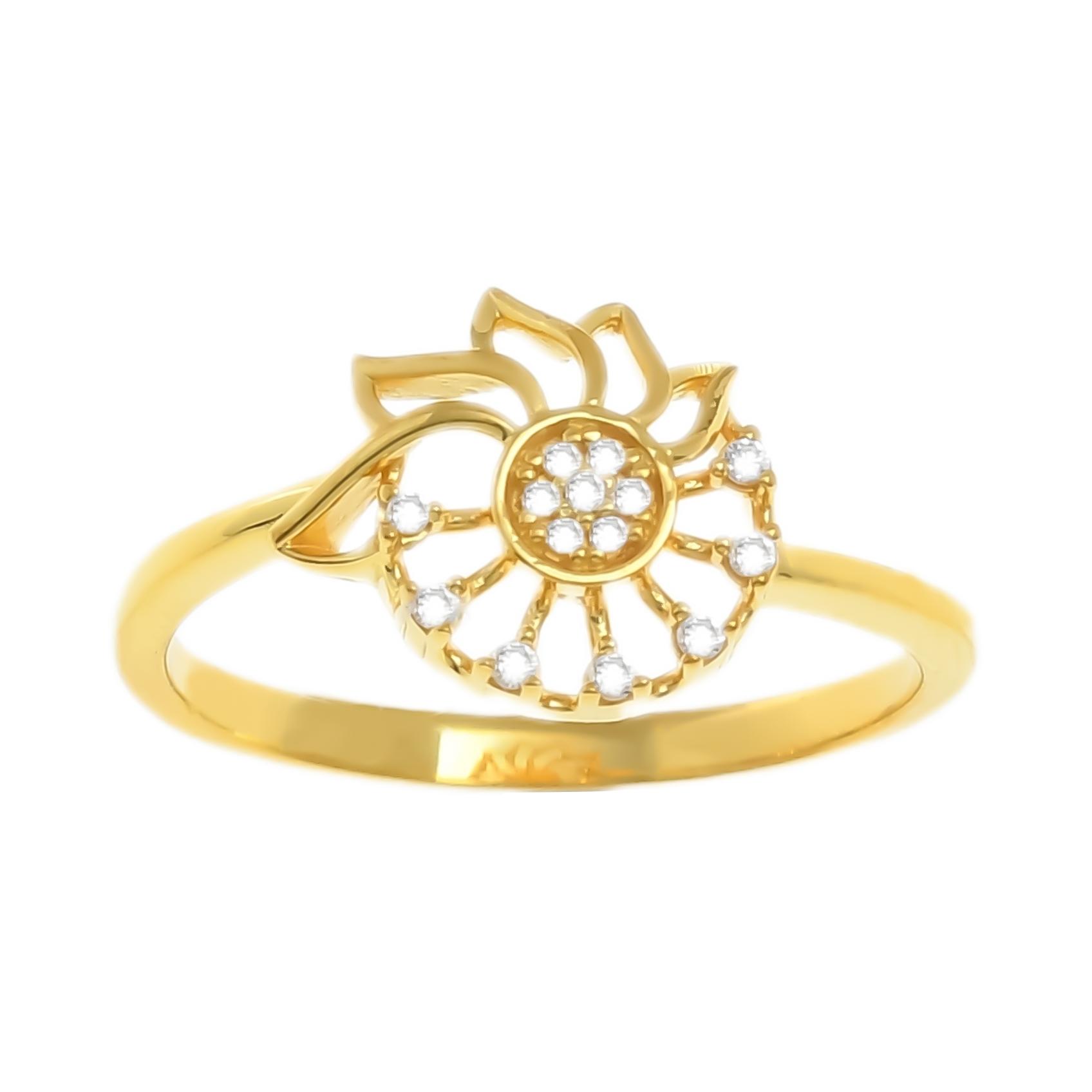 Golden Embrace Ring