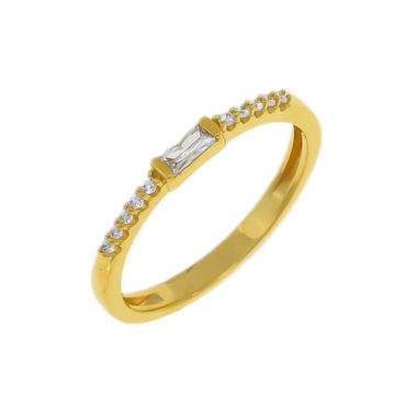 Polished Charm Gold Ring