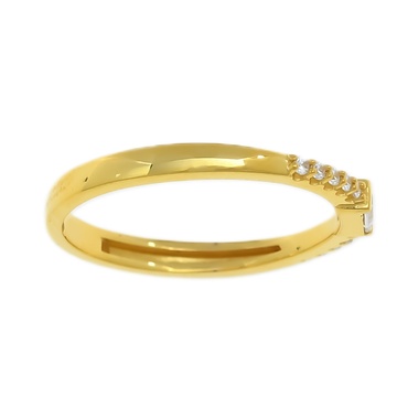 Polished Charm Gold Ring