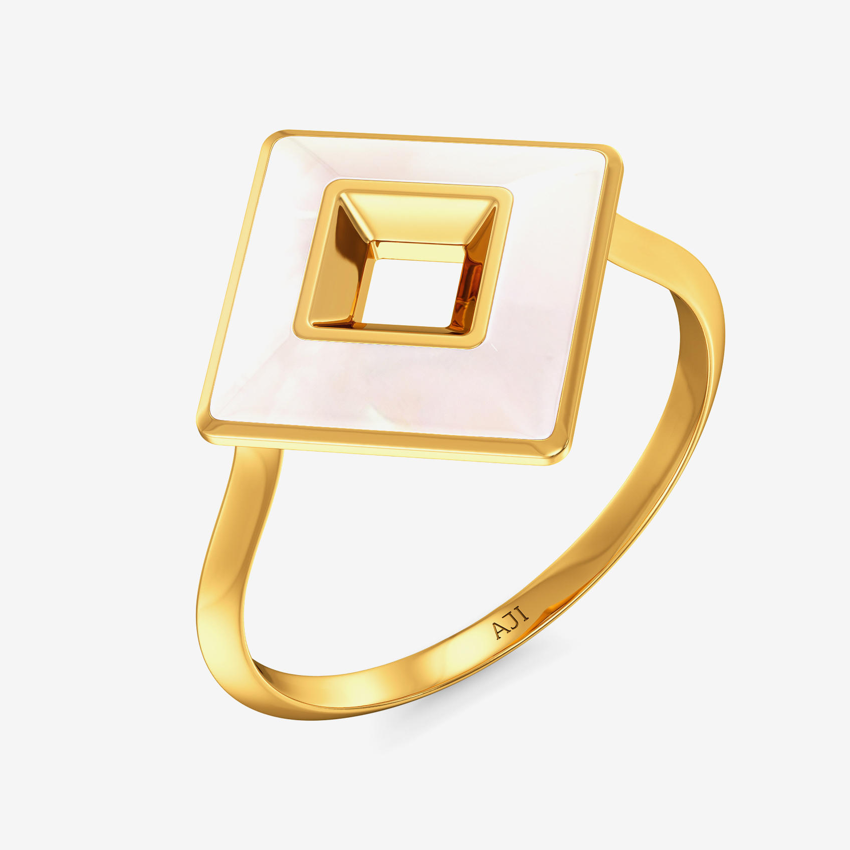 Window to Radiance Gold Ring
