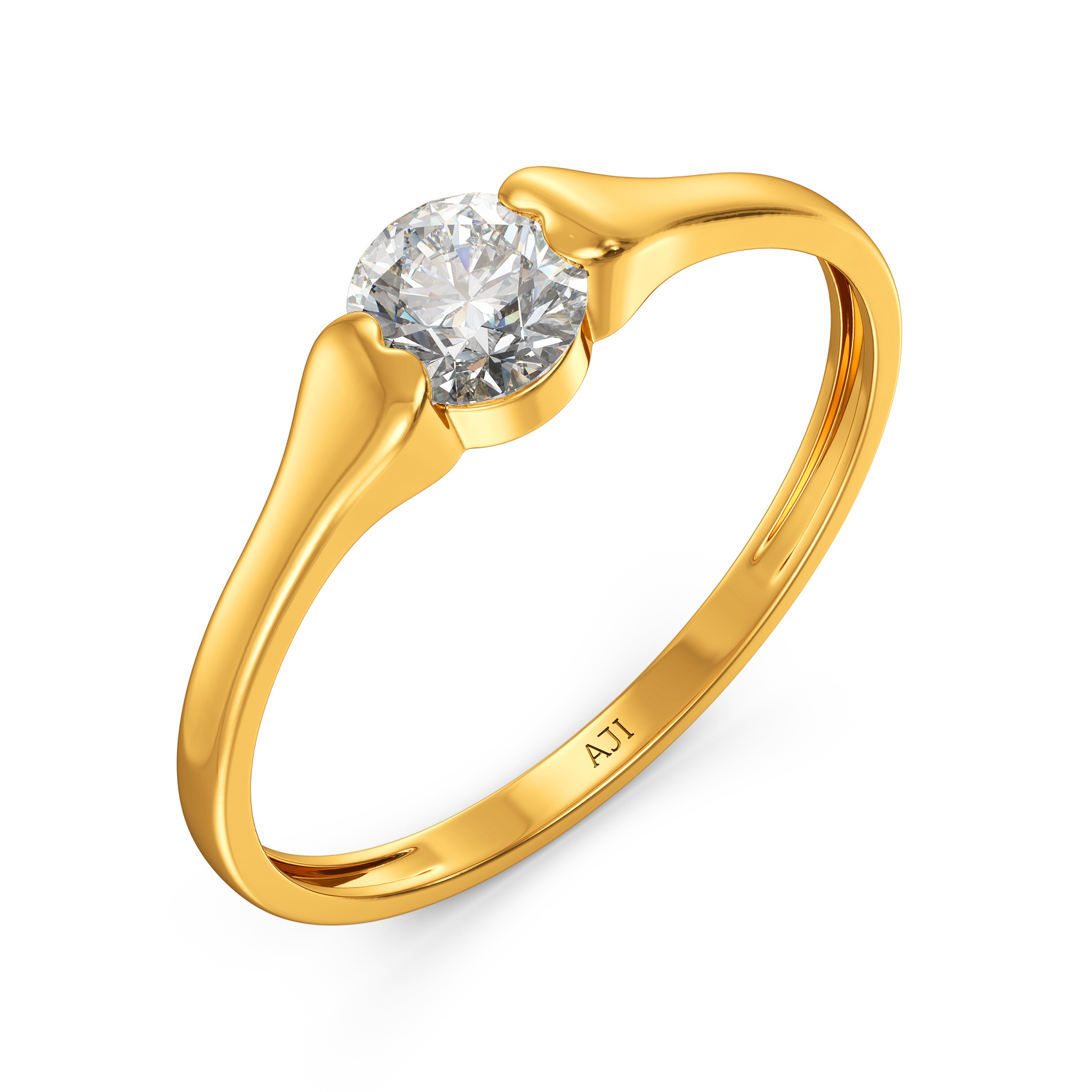 Shimmer Women Gold Ring