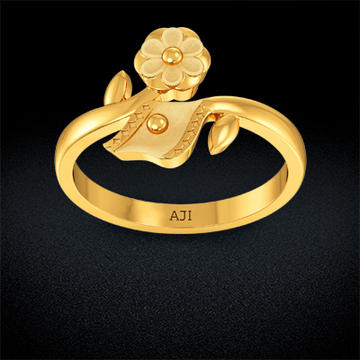 Blooming Gold Women Ring