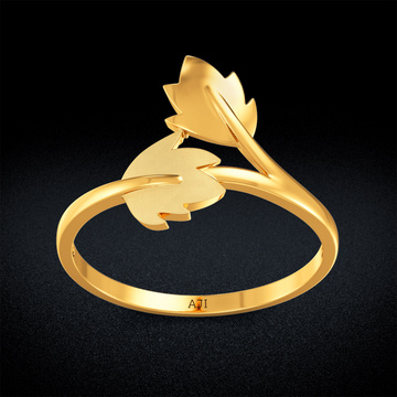 Radiant Foliage Harmony Ring
