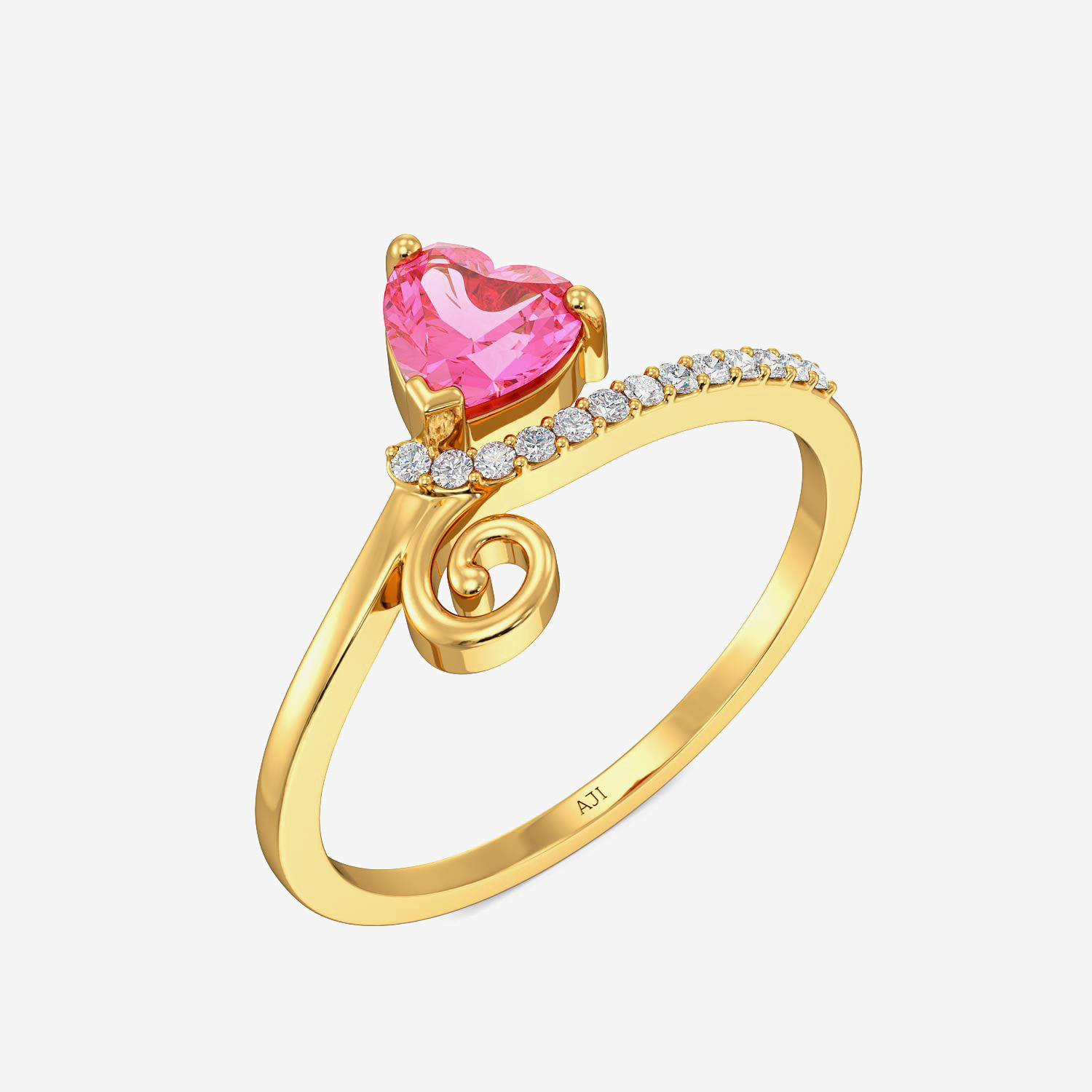 Rousing Love Gold Ring