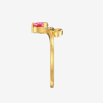 Rousing Love Gold Ring