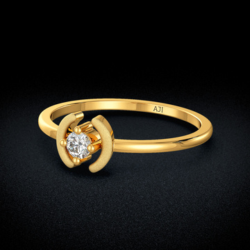 Stylish Frail Kids Gold Ring