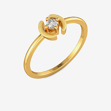 Stylish Frail Kids Gold Ring