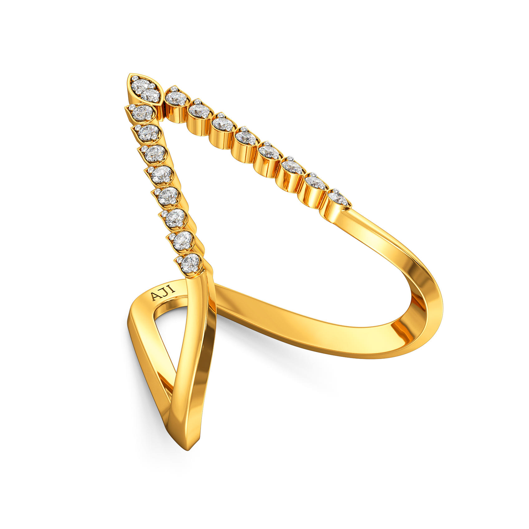 Vanki Majesty Gold Ring