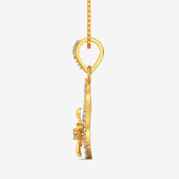 Pride of Nature - Gold Flower Pendant