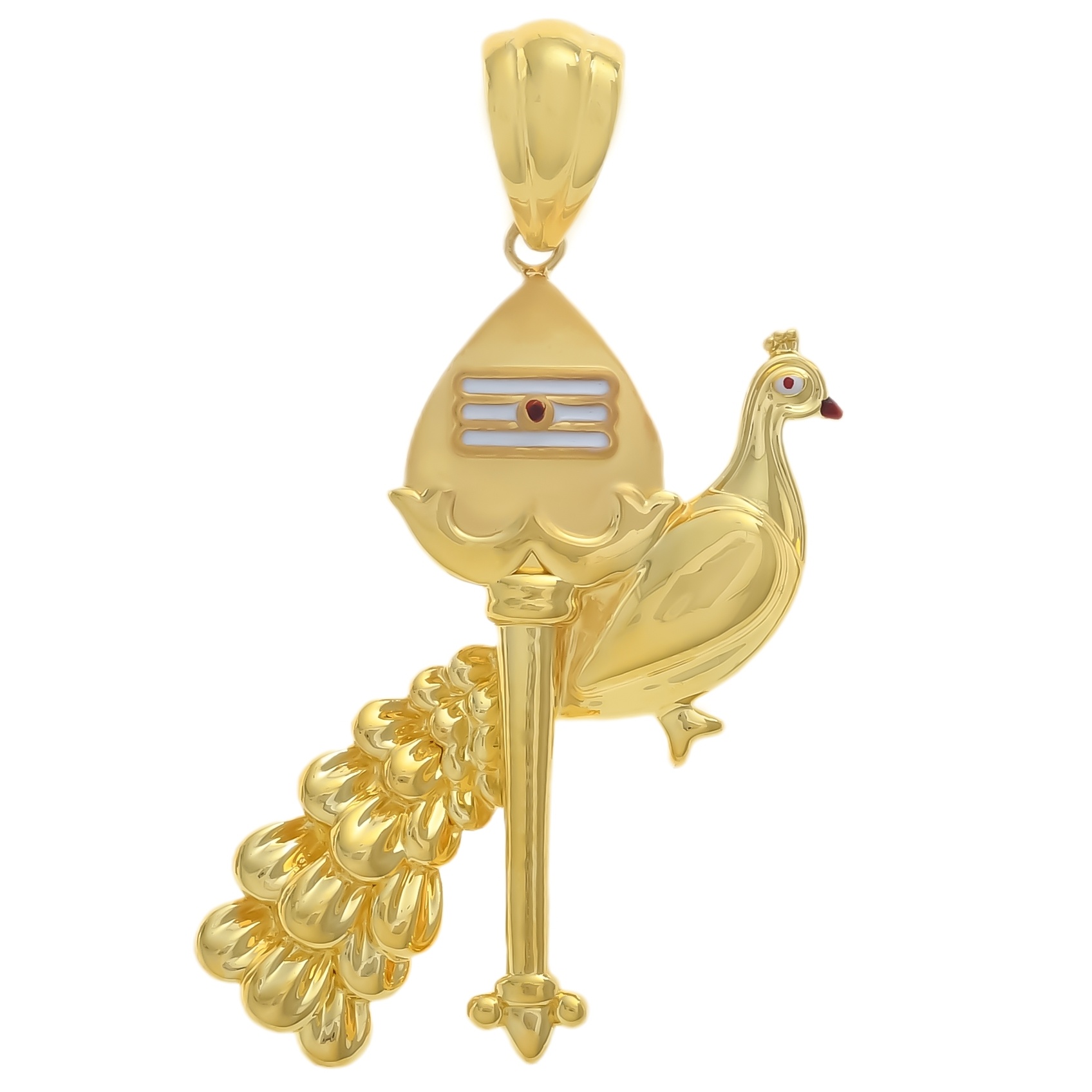 Mayilvahanam Gold Pendant