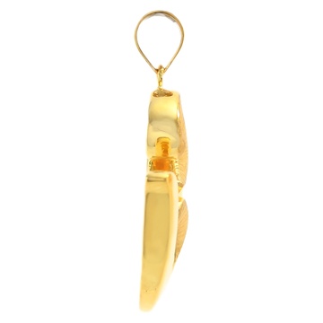 Sacred Om Gold Pendant
