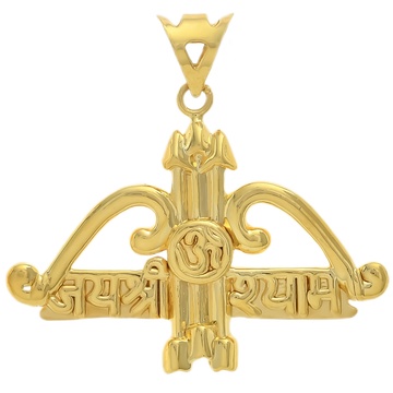 Jai Shriram Gold Pendant