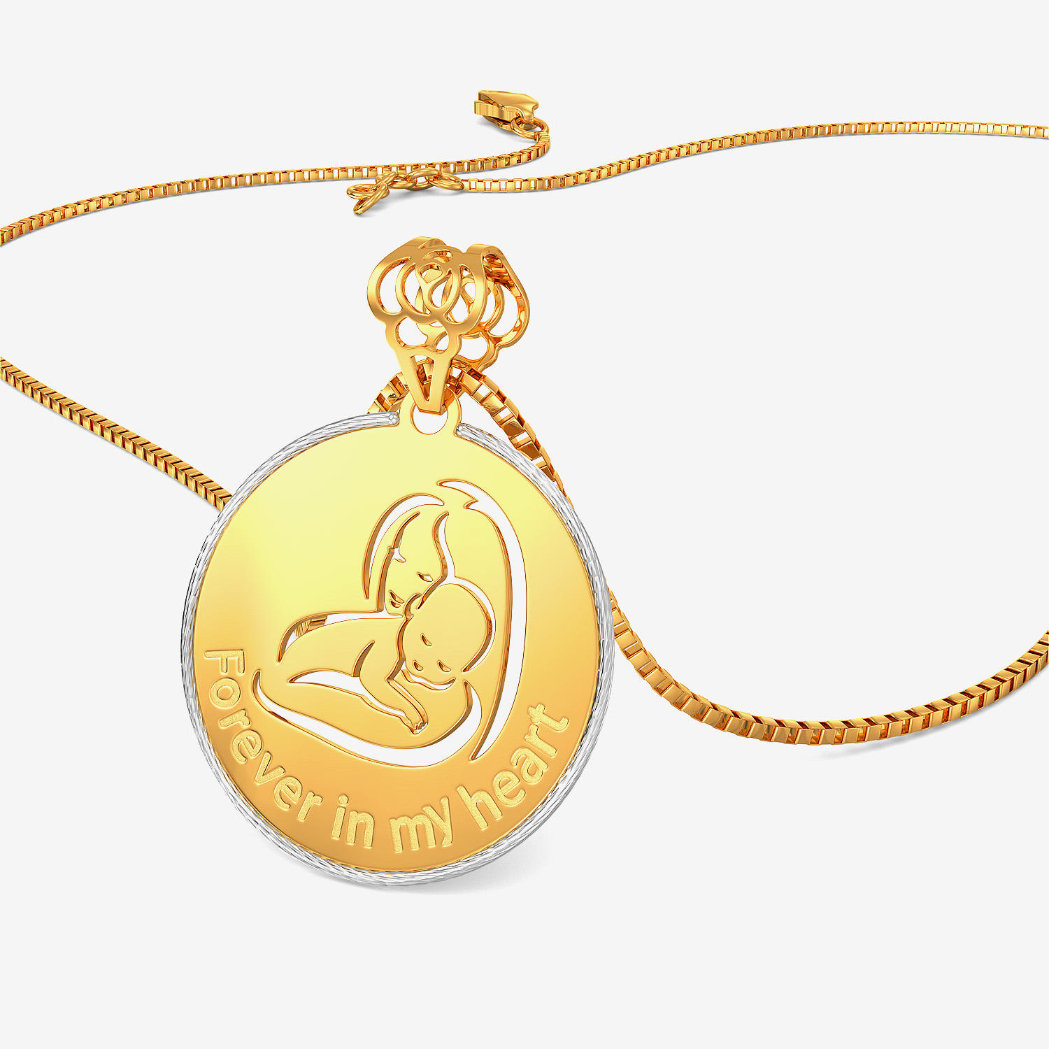 Mothers Day Special Gold Pendant