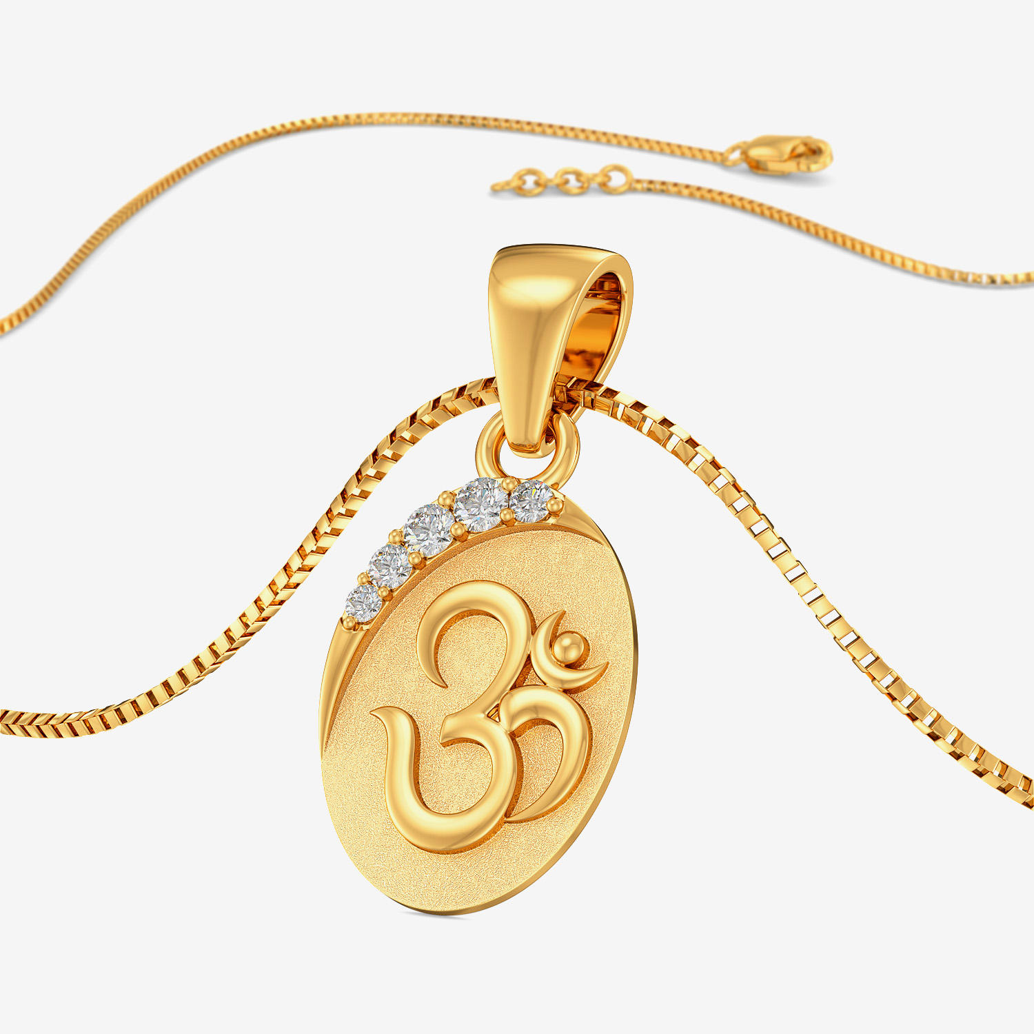 Gold Om Pendant